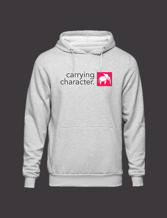 HOODIE CARRYING CHARACTER